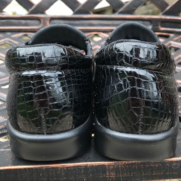 SAS tripad croc embossed patent leather shoes 7m - Picture 8 of 13